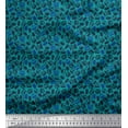 thumbnail image 1 of Soimoi Poly Georgette Fabric Crown Victorian Style Print Sewing Fabric Yard 42 Inch Wide, 1 of 3