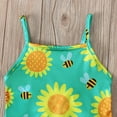 thumbnail image 5 of Actoyo Kids Girls Toddler Sleeveless Cropped Play Jumpsuit Playsuit Romper, 5 of 8