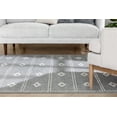 thumbnail image 6 of Well Woven Serenity Parallel Tribal Diamond Pattern Gray 5'3" x 7'3" Area Rug, 6 of 8