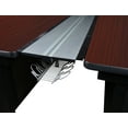 thumbnail image 3 of Regency Fusion 72" x 58" Benching Station- Mahogany, 3 of 8
