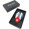 thumbnail image 5 of Xikar Xi2 Cigar Cutter Turano Flag Series,&nbsp;Cuba Flag, 5 of 5