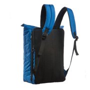 ZIPIT Puffer Backpack, High School and College Bag, Padded Laptop Compartment, Tear Resistant (Blue)