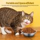 thumbnail image 2 of GOOHOCHY 3 cuencos para gatos y mascotas de acero inoxidable., 2 of 8