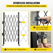 VEVOR Single Folding Security Gate Folding Door Gate 5H x 5-1/2W Scissor Gate