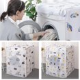 thumbnail image 2 of Clearance Now! Washing Machine Cover Top Load Waterproof Sunscreen Dustproof Covers Top Flip J4 E1A9, 2 of 9