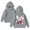 Z02-Grey, variant on MUXiin Girl's Cherry Graphic Hoodie Long Sleeve Hooded Sweatshirt Cute Pullovers Tops for 9-10 Years,Black