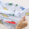 thumbnail image 6 of TOWED22 Toddler and Little Boys 2-Piece Cotton Pajamas Long Sleeve Fall Winter PJ Set Kid Robot Sleepwear 6-12 Months 12-24 Months 2t 3t 4t 5t 6t 7t 8t 9t Children,Mint Green,3-6 M, 6 of 9