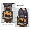 thumbnail image 6 of FORMRS 16" Laptop Sleeve Bag Carrying Case with Handle Travel Shoulder Briefcase, Orange Halloween Cat, 6 of 8