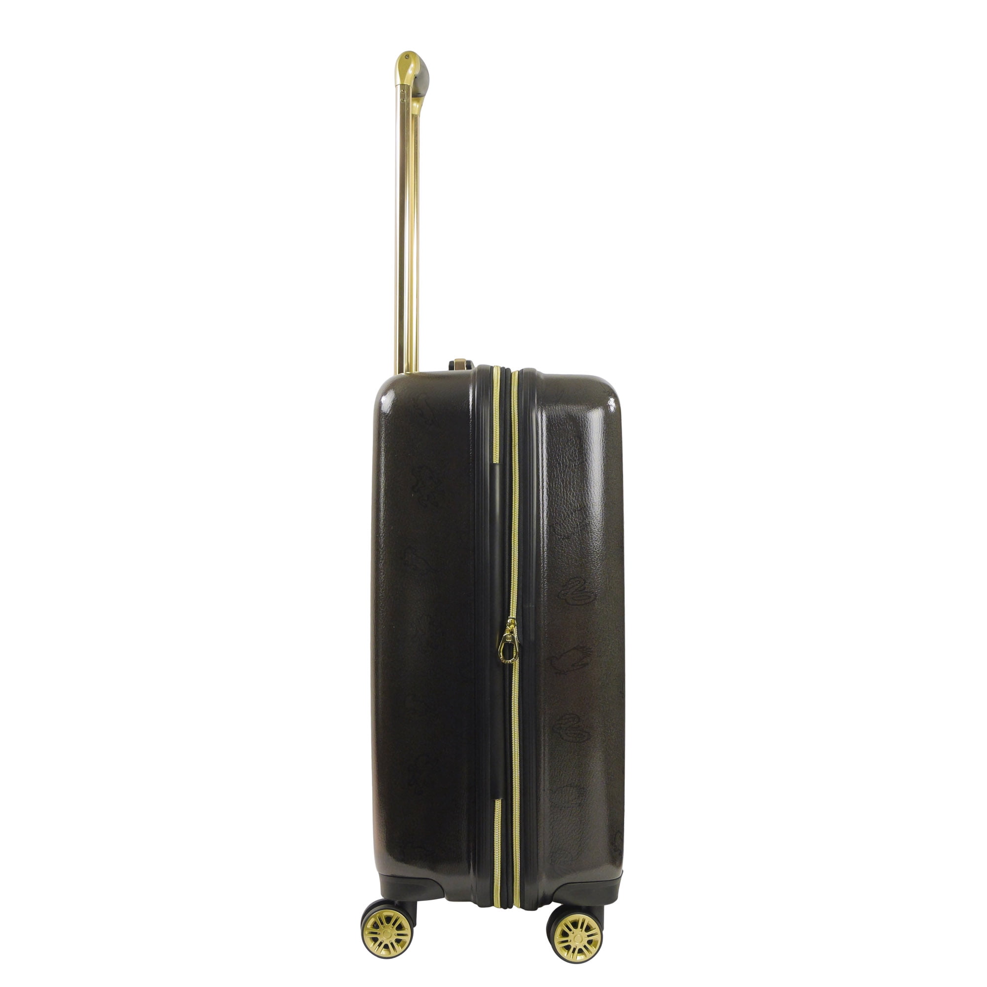 Harry Potter 25 Inch Rolling Luggage, Hogwarts Express Hardshell Suitcase with Spinner Wheels, Black