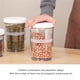 thumbnail image 4 of Contenedor De Almacenamiento De Alimentos Ajustable, Tarro Sellado, Contenedor De Sellado Plegable, Garget De Cocina, Caja De Refrigerador, Transparente Eigraketly HA022544-00, 4 of 7