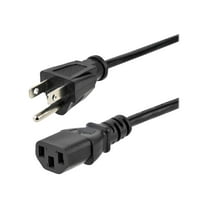 StarTech 6ft Standard Computer Power Cord - NEMA5-15P to C13