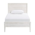 thumbnail image 3 of Alaterre Furniture Windsor Panel Wood Twin Bed, Driftwood White, 3 of 11