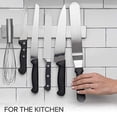 thumbnail image 5 of 16 inch Stainless Steel Magnetic Knife Bar with Multipurpose Use as Knife Holder and Home Organizer, 5 of 7