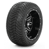 STI HD4 Gloss Black 12" Wheels and Slasher GFX 215/40-12 DOT Tires Combo - Set of 4