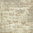 thumbnail image 1 of Unique Loom Tuareg Traditional Vintage Rug 8' x 8' Square Beige/Brown, 1 of 1