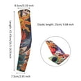 thumbnail image 7 of VEGCOO 24 PCS Fake Temporary Tattoo Sleeves Arm Sleeves for Party Body Art and Printed Sports Outdoor Cycling Activities UV Protection for Men Women, 7 of 7