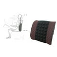 thumbnail image 3 of Soumake Coussin de Soutien Lombaire Réglable pour Siège de Voiture de Massage Électrique, 3 of 8
