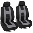 BDK Roam Sport Car Seat Covers with 4 Pieces Floor Mats, Split Bench