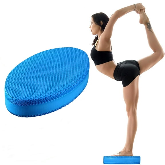 Lsupdaol 1 Pcs Foam Pad Balance Mat Pad Soft Yoga Stability Trainer mat for Physical Therapy Rehabilitation Core Strength Training Device for Women Men
