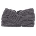 thumbnail image 2 of Niñas Headwrap Knitted Headband Hair Band Ski Hat Orejeras Invierno Cálido Sunnimix Cinta de cabeza caliente, 2 of 7
