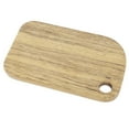 thumbnail image 2 of Wood Cutting Board with Hanging Hole Wood Chopping Board for Bread Pizza Vegetable Fruits Cheese Serving Zebra Wood Rectangular S, 2 of 8