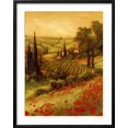 thumbnail image 2 of Art.com Toscano Valley II Art Print by Art Fronckowiak, Black Frame Wall Art, 23" x 29", 2 of 5