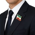thumbnail image 4 of Iranian Flag Badge Exquisite Brooch, QQZ Patriotic Accessory for Jacket Bag Hat, High Quality Durable Metal Pin for Gift Collectors Iran Enthusiasts, 4 of 6