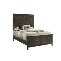 New Classic Furniture Andover Traditional Solid Wood Twin Bed in Nutmeg
