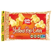 JOLLY TIME 2LB Yellow Popcorn Kernels Poly Bag 100% Whole Grain Gluten-Free