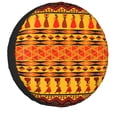 thumbnail image 2 of Traditional African Ethnic Design Spare Tire Cover for Prado Pajero 4WD 4x4 RV Car Wheel Protector 14" 15" 16" 17"h, 2 of 5