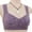 Light Purple, variant on JGTDBPO Front Button Bra For Women No Underwire Extra-Elastic High Support Soft Cup Everyday Sleep Bra Push Up Front Snaps Bras Front Closure Plus Size Sports Bras For Women Girls