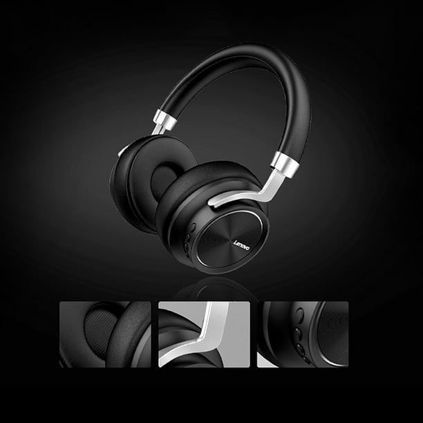 Lenovo HD800 Wireless Over-Ear Headphone (Black) 3