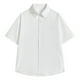 thumbnail image 1 of pstuiky camisetas para hombre, Camisa de manga larga vintage informal de color liso con solapa y botones para hombre ropa de hombre xxl, 1 of 3