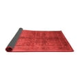 thumbnail image 2 of Ahgly Company Indoor Square Oriental Red Traditional Area Rugs, 3' Square, 2 of 4
