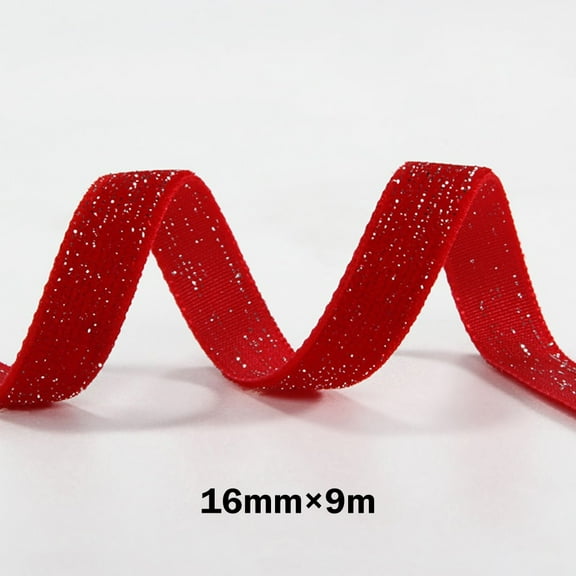 Roll Ribbon Colorful Glitter Elastic Ribbon Starry Velvet Ribbon Gift Box Packaging Bow Ribbon Multi Color Ribbon DIY Craft