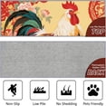 thumbnail image 4 of Modern 3D White Wall Tiger Carpet Angry Ink Dot High Precision Printing Anti-Slip Anti-Fatigue Home Use Machine Washable Durable Carpet for Living Room Bedroom Zoo Decor (6, 3x5ft), 4 of 7