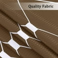 thumbnail image 2 of Chocolate Brown Shower Curtain Set for Men Waterproof Shower Curtains for Bathroom Textured Farbic Cloth Ombre Shower Curtain 72 x 72 Inches, Espresso Tone, 2 of 6