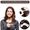thumbnail image 3 of 4 paquetes de gomas de silicona plegables para el cabello, accesorios para el cabello, horquilla de donut, banda elástica multifunción para el cabello, bandas elásticas de goma para mujeres y niñas Vhermosa WMZL-978, 3 of 4
