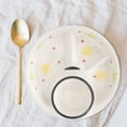 thumbnail image 3 of Divided Plate for Kids Ceramic Food Plate Household Divided Plate Ceramic Breakfast Plate, 3 of 9