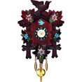 thumbnail image 1 of Alexander Taron Engstler Horloge à Piles Diverses Fleurs avec Musique et Carillons, 1 of 1
