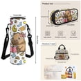 thumbnail image 7 of Jeiento Capybara 17 Inch Backpack Set for Elementary Middle School Kids 4-Piece Lunch Bag Pencil Case Water Bottle Holder White Lightweight Large Capacity Bookbag for Boys Girls, 7 of 7