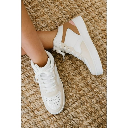 

Berness Scenic Cityscape Color Block High-Top Sneakers