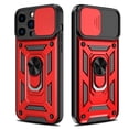 thumbnail image 3 of Liwarace for iPhone 14 Pro Max/14 Pro/14 Plus/14 Sliding Lens Cover Protective Case with Ring Stand, 3 of 11