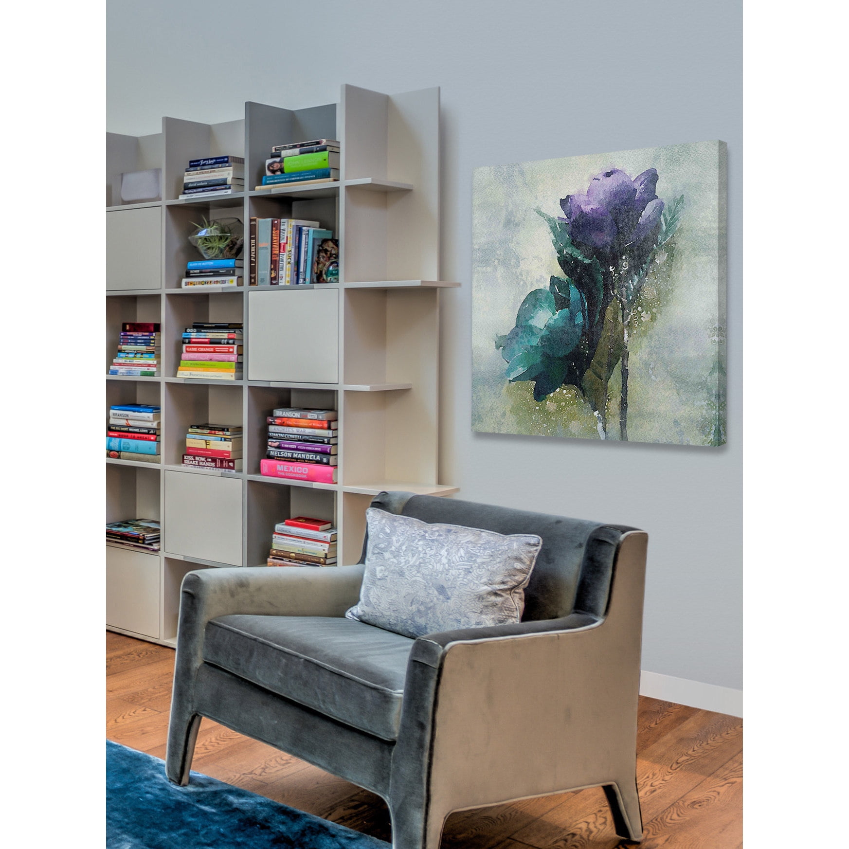 Marmont Hill - "Romantic Arrangement" by Irena Orlov Painting Print on Wrapped Canvas