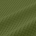 thumbnail image 5 of Namayuj Men's Cotton Waffle Knit Color Block Corduroy Collar Half Zip Polo Sweatshirts Weekend Shopping Coffee Meet Daily OutfitS, 5 of 6