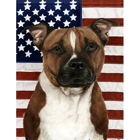 Pit Bull Terrier - Best of Breed  Patriotic II Garden