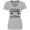 Athletic Heather, variant on Inktastic I'm Not Only a Grandma I'm a Great Grandma with Flowers Women's V-Neck T-Shirt