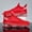 Red, variant on Summer Flexible Shoes for Men, Breathable jogging sneakers with elastic sole, anti-slip wear resistant, suitable for daily training and outdoor casual wearing.