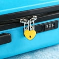 thumbnail image 5 of Uxcell Mini Heart Lock with Key, (1"x1.2", Black) (3 Pcs), Heart Shaped Padlock Metal Love Locks, Suit for - Lover Bridge/Anniversary/Diary Book/Handbag/Jewelry Box, 5 of 6