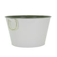 thumbnail image 3 of Better Homes & Gardens 2 Tone Color Galvanized Round Tub, 15 IN D, 3 of 6